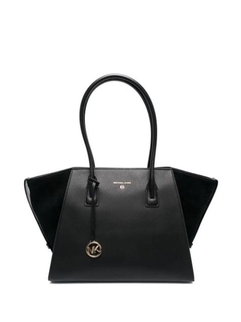 michael kors trapez tasche|michael kors opened satchel purse.